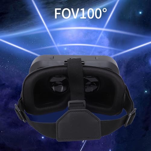 VR Headset for 4.7 to 7 in Phone, Virtual Reality 3D Glasses Smart VR Goggles for Mobile Games Movies, 58.5 to 70.5mm Adjustable IPD, for People with Myopia Up to 600° - Image 5