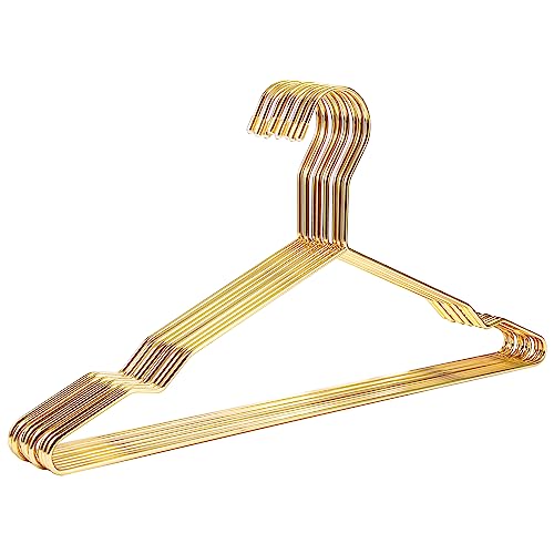 Qualsen Coat Hangers Metal Hangers for Clothes Adult Clothes Hangers Space Savers