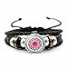 Produktbild WDBUN Armband Schmuck Accessoires Mandala Time Edelstein Geflochtenes Armband Europäische und amerikanische Handgemachte Perlenarmbänder Geschenke für Frauen männer (anpassbar)