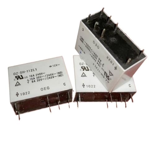 Relé de 8 pines de 16A para solucionar cortes en circuitos de 12V