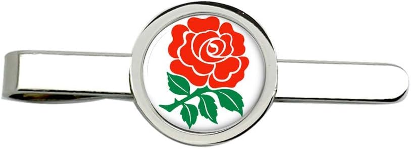 English Rose Rugby Tie Clip