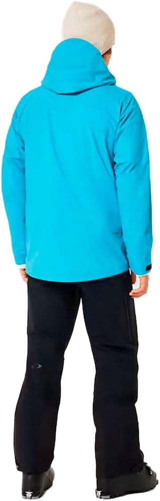 Oakley Mens Bowls Gore-Tex Shell Jacket, Swimming Pool Blue, X-Large