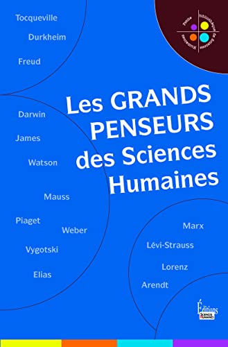 livre Les Grands penseurs des sciences humaines