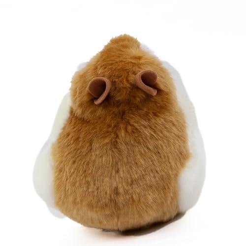 Teddys Rothenburg Kuscheltier Goldhamster 13 cm sitzend braun-weiß Plüschtier Stofftier Hamster
