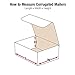 Aviditi Boxes Fast Small Business Packaging, Shipping Box Bulk | Cardboard, Gift, Storage, Small Corrugated Boxes, 6x6x3 663