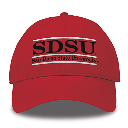 The Game Split Bar Design Trucker Mesh Hat, Red, Adjustable, San Diego State Aztecs