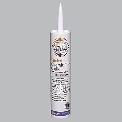 Polyblend #115 Platinum 10.5 oz. Sanded Ceramic Tile Caulk