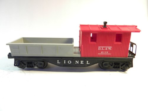 Lionel 6119-100 DL&W Work Caboose Original Postwar O Gauge Train