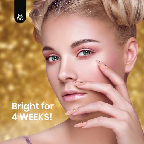 Image of Beetles Metallic Gold Gel Liner 7ml French Tip Gel Polish 3D Mirror Effect