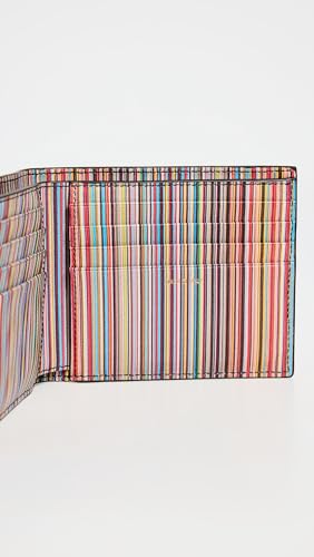 Paul Smith Men's Multi Stripe Bifold Wallet4