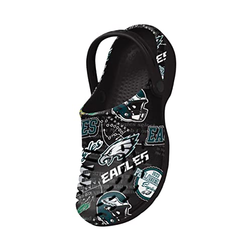 Image of FOCO Arizona Cardinals NFL Mens Historic Print Clog with Strap