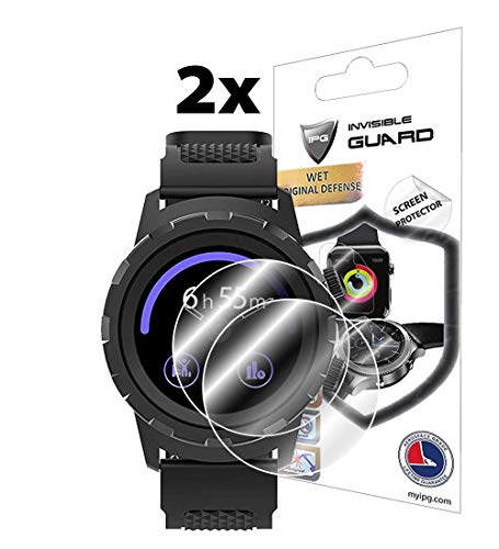 Ipg For 3Plus Cruz Hybrid Smartwatch Screen Protector 2 Units Invisible Ultra Hd Clear Film Anti Scratch Skin Guard - Smooth/Self-Healing/Bubble -Free #TOP1