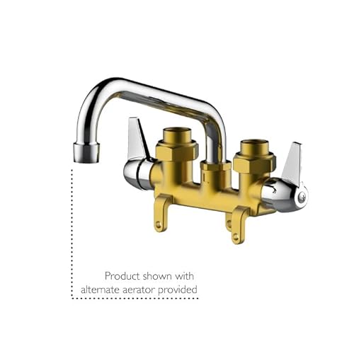 Design House 558049 Ashland Laundry Tub Faucet, Brass, 8-12", Polished Chrome #TOP5