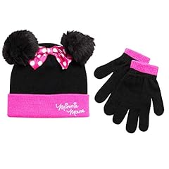 Minnie Polka Dot Bow Gloves