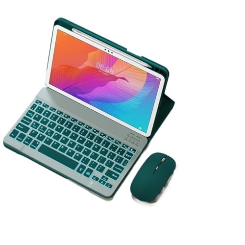 Funda para Honor X8A 11 con teclado retroiluminado ratón y ranura