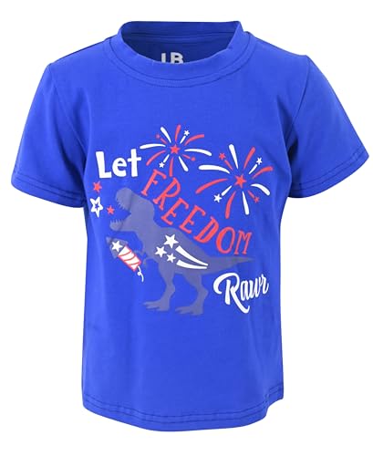 Image of Boys Short Sleeve Funny Graphic Tees for Toddler to Big Kid