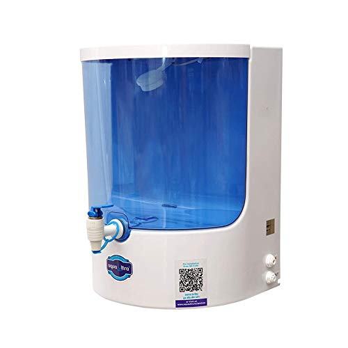 Image of Aqua Ultra Mountain water 9-L RO+UV best Water Purifier for Home, Kitchen Fully Automatic-crystal-clear detachable storage smart UV LED disinfection tank, power on-off LED indicator.