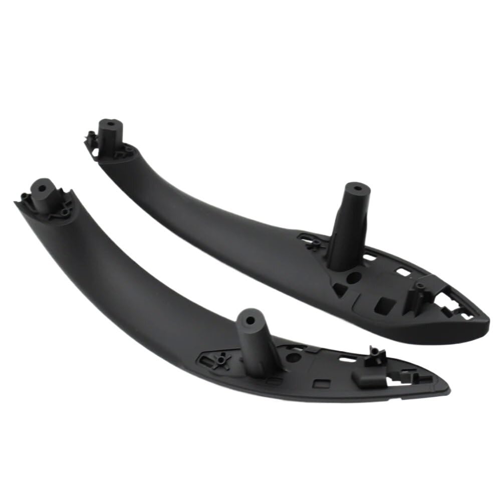 Pibid Black Rear 2Pcs Set Car Inner Handle Car Interior Door Pull Handle Trim Cover For M3 For M4 For F30 For F34 For F36 For F32 For F33 For F80(Black Rear 2Pcs Set)