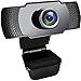 Produktbild Webcam mit Mikrofon: USB HD Webcam 1080p - Laptop Desktop PC Webcams mit drehbarem Clip für Windows, Videoanruf, Aufnahme, Konferenz, Gaming, Live-Chat, Online-Klasse