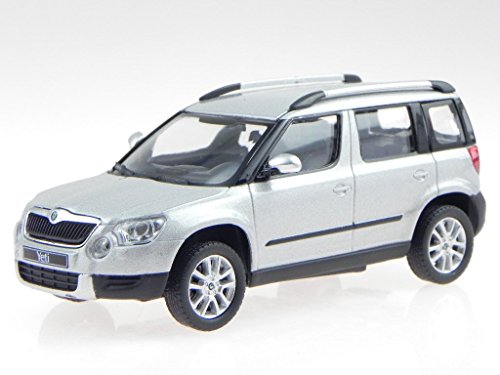 Preisvergleich Produktbild Skoda Yeti brillant silber Modellauto 143AB-014AB Abrex 1:43