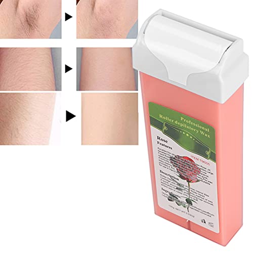 hair removal wax, 100g body depilatory wax roller irriatation free long lasting for chest for arms(r