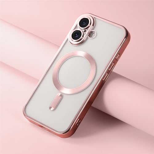Coque iPhone 16 Pro Max transparente avec Magsafe intégré et protection antichoc