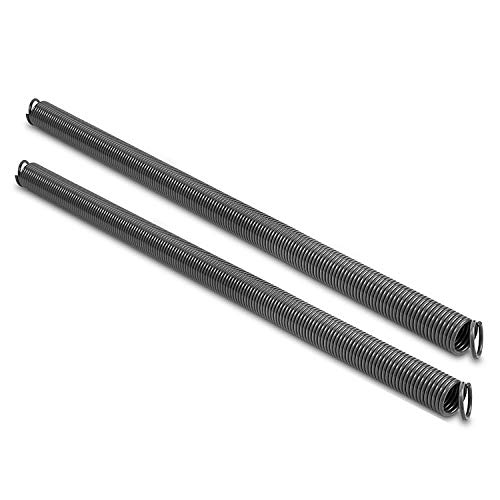Pair of 90 lbs Heavy Duty Garage Door Extension Springs Stretch Spring,High Precision Electrophoresis Black Coated for Corrosion Resistance,MIN 18000 Cycles for 7ft Garage Door Springs Replacement by ZhenT - Used condition - US$28.14