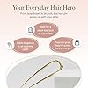 Kitsch Französische Haarnadeln für Damen – Elegante und langlebige Haarnadel aus Metall für Hochsteckfrisuren, Dutts und Zwirbel | Ideale Geschenke für Damen – Gold, 1 Stück #5