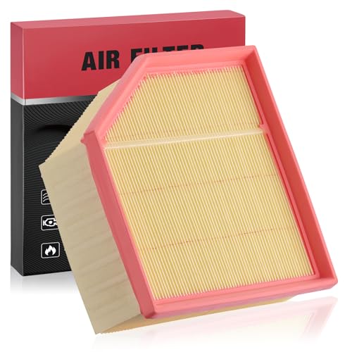 BDFHYK Engine Air Filter CA11431 Car Air Filter Compatible with Dodge Dart 2013 2014 2015 2016, 1.4L 2.0L 2.4L, Flexible Panel, Replace# 4627127AB