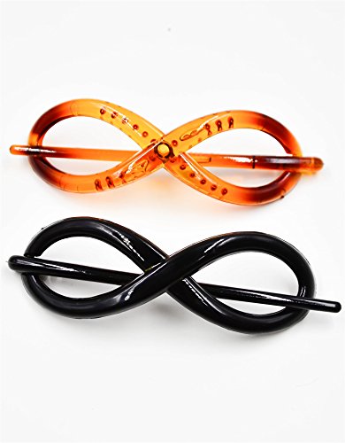 Prettyou Small Size 4.7" No Slip Effortless Twist Hair Clips For Women, Pack Of 6 #TOP2