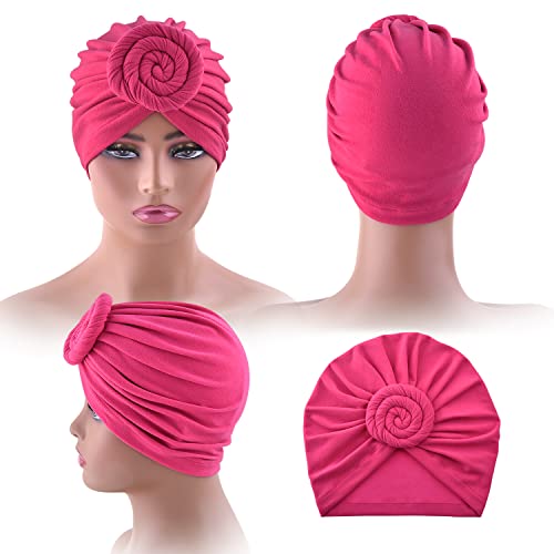 Turbantes para Mujer con Nudo Preformado y Bandana miniatura 6