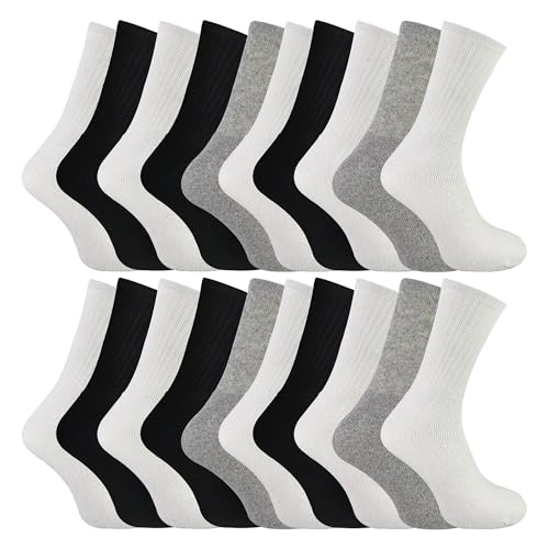 Chaussettes de course homme en coton Sock Snob pour courir sans ampoules