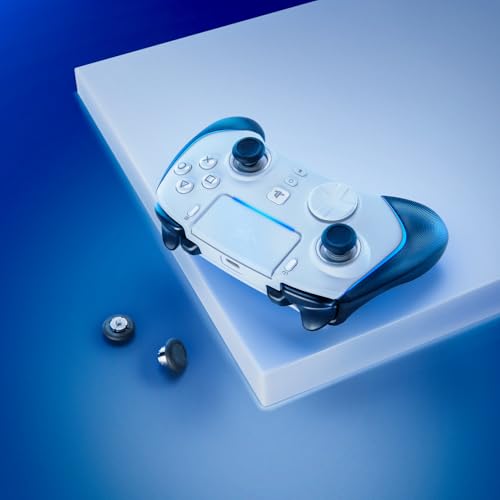 Wolverine V2 Pro - Controller wireless per PS5 e PC (HyperSpeed Wireless, pulsanti d'azione mecha-tattili, D-Pad a 8 microinterruttori, HyperTrigger) Mercury - Mouse gaming - Immagine 12