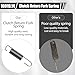 16919.14 Clutch Return Fork Spring, 5351252 Clutch Fork Spring for 1972-1986 Jeep CJ