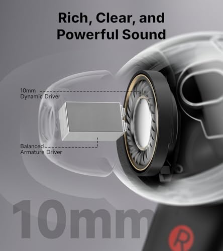 Image of Edifier NeoBuds Plus Hybrid ANC Wireless Hi-Res Earbuds | Hybrid Driver, 48dB Adaptive ANC, Hi-Res Wireless, 6 Mics Clear Call, 47H Playtime, Bluetooth 5.4 Multipoint, IP54 Waterproof
