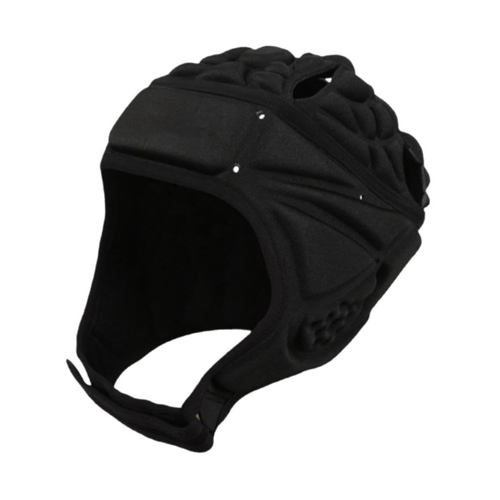 Rugby Headguard Protector Guard Wrestling Helmet Head Gear Protective Black Sporting Goods|Boxing, Martial Arts & MMA|Protective Gear|Head Gear