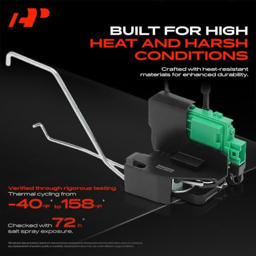 Image of A-Premium Front Right Passenger Side Door Lock Actuator | Compatible with Hyundai Accent 2011-2017