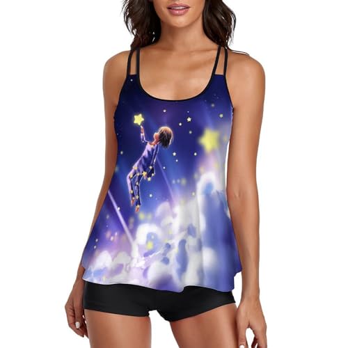 Ensembles bikini tankini femme short de garçon et robe de plage