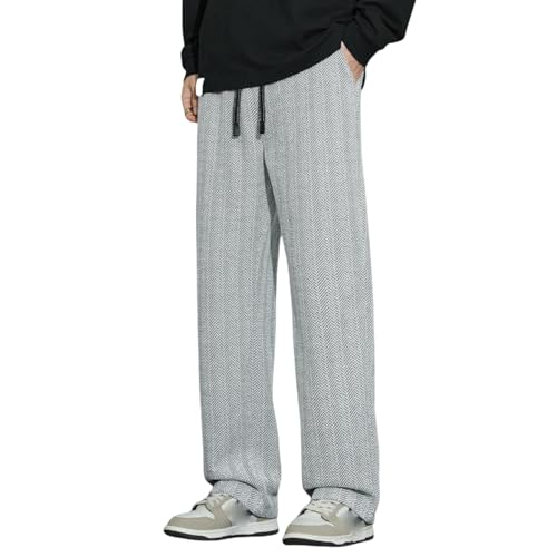 Men's Spring Autumn Loose Wide Leg Trendy Versatile Casual Pants