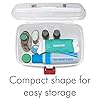 MILTON Medical Box, First Aid Kit Storage, Emergency Supplies Organizer with Handle, Detachable Tray, and Locking Lid, Empty Medicine Box for Home, Travel, Car, and Dorms, 9.3 x 6.5 x 5.7 Inch #4