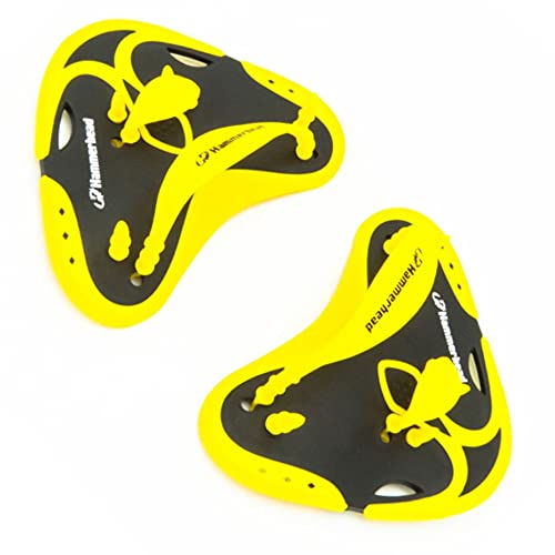 Finger Paddle Hammerhead Unissex Preto/Amarelo ÚNICO