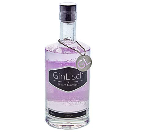 GinLisch Dry Gin | Veilchen trifft rosa Pfeffer | 17 Bio Botanicals | 40% 500 mL – Bild 8