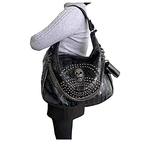 Bolso Tote para Mujer con Estampa de Calavera miniatura 2