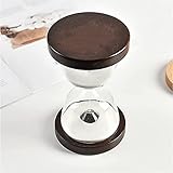 MRKU Reloj de Arena de Madera con Temporizador de 15 Minutos para decoración del hogar.