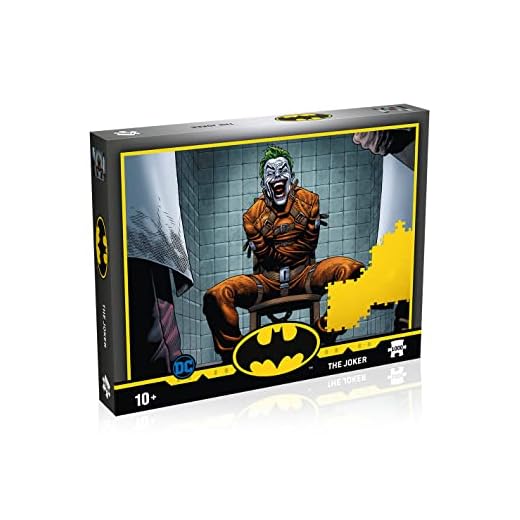 Top Trumps Rompecabezas Batman: The Joker Puzzle 1000 piezas - juguetes para niños 10+ años y todos los fans del cómic, para jugar solo o en compañía, incluye póster