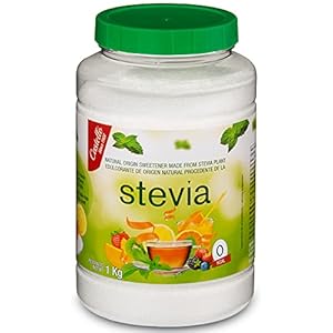 Zoetstof Stevia + Erythritol 1:8 – Kristalsuiker – Natuurlijke Suikervervanger – Gemaakt in Spanje – Keto en Paleo…