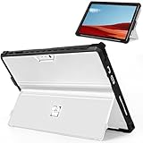 4. CONVIVIALITÉ AVEC LE CLAVIER TYPE COVER - L'étui est doté d'un canal Type cover permettant d'attacher et de détacher facilement le clavier sans retirer l'étui, ce qui est pratique pour travailler avec ou sans le clavier Surface Pro Type cover (clavier non inclus).