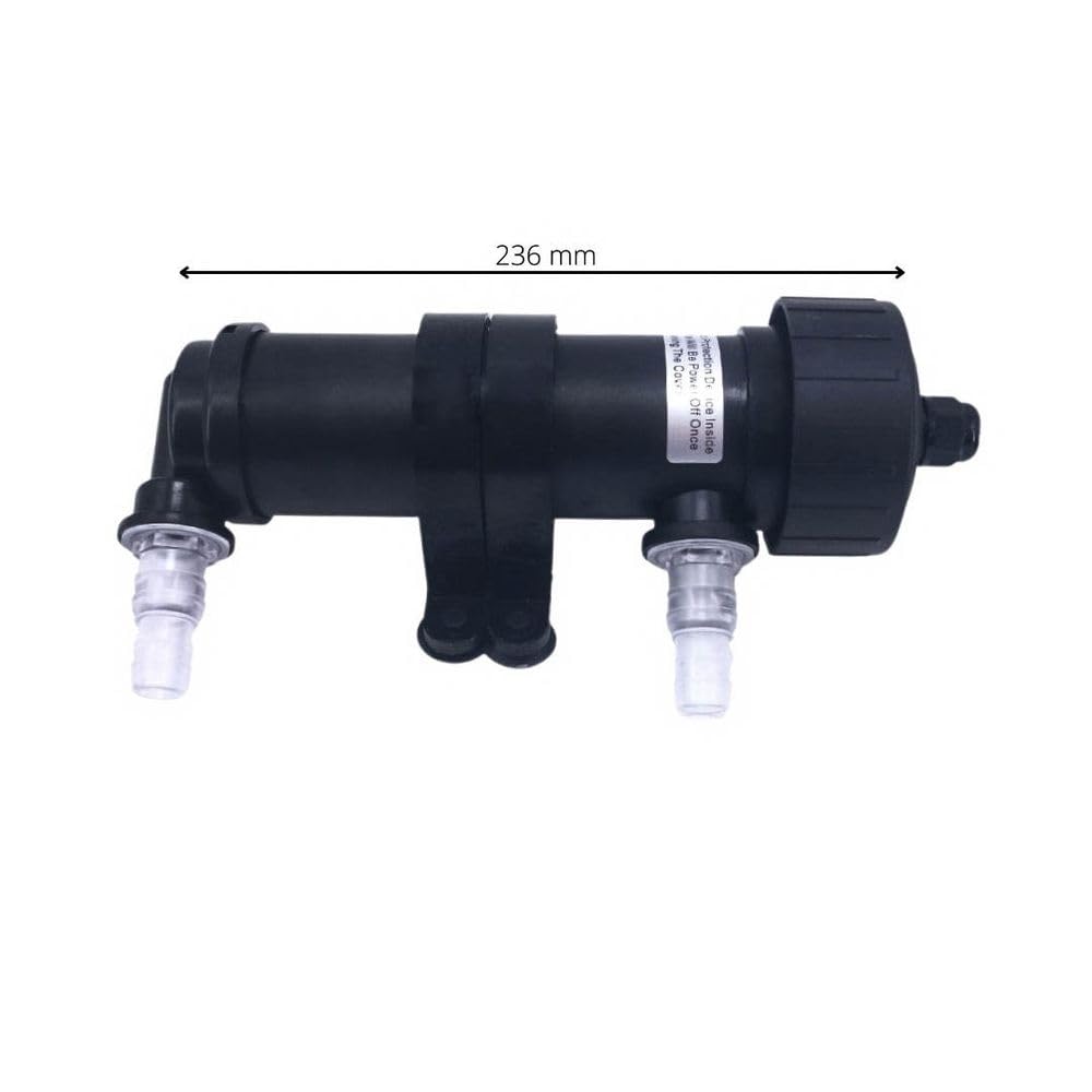 AquaOne Cuv 107 Uvc Wasserklärer 7 Watt Aquarium Teich Algenvernichter Klärer Uv Lampe Wasserklar Cleaner Aquarien