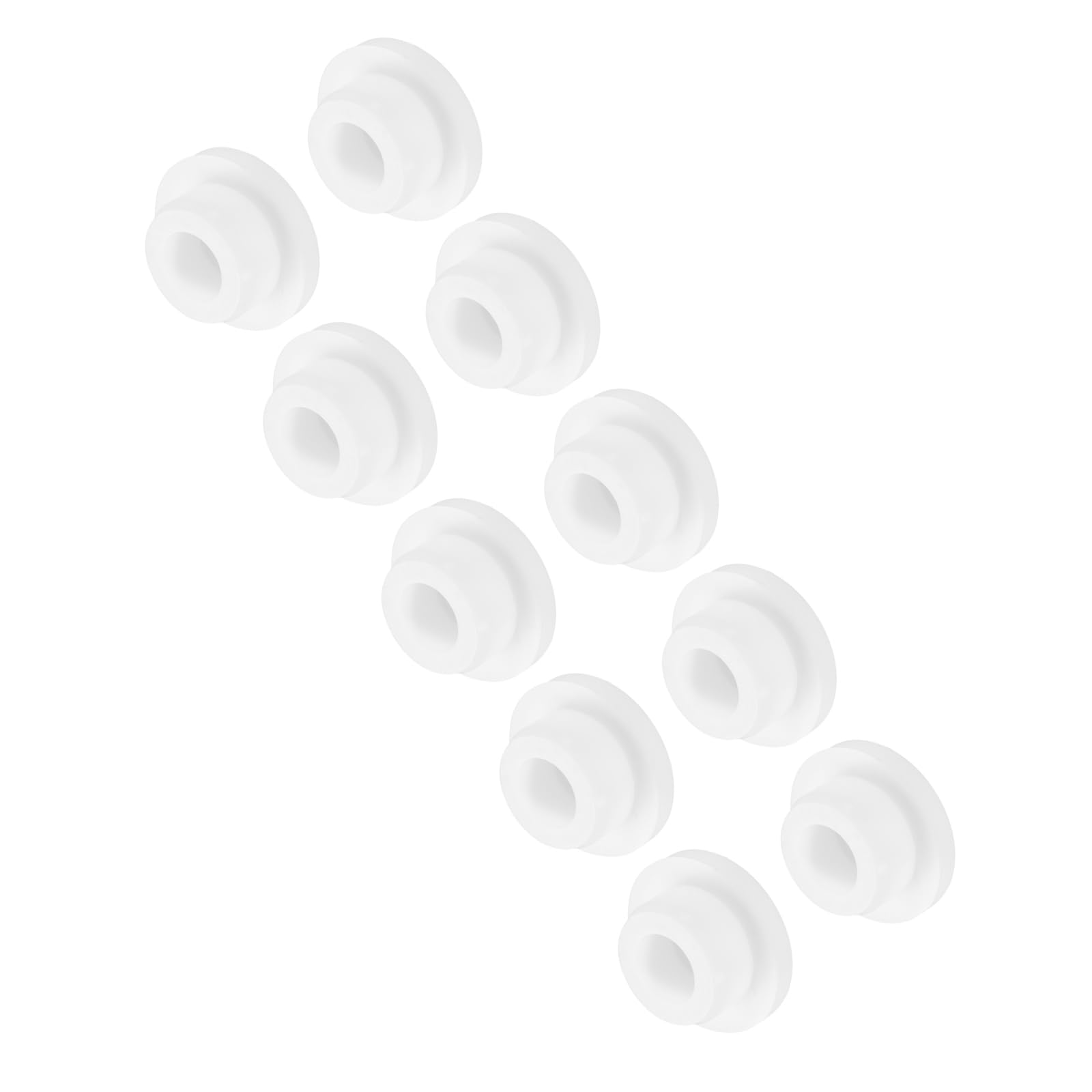 MECCANIXITY 11pcs T-Shaped Silicone Plugs 23mm 7/8 Inch Dia Snap in Plug Hole Seal Cover Round Rubber Stopper for Kitchen Rubber Bulkheads Waterproof