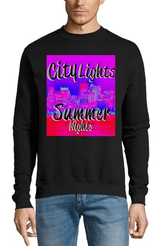 Pull en coton style hipster années 80 idéal pour les soirées d'été en ville
